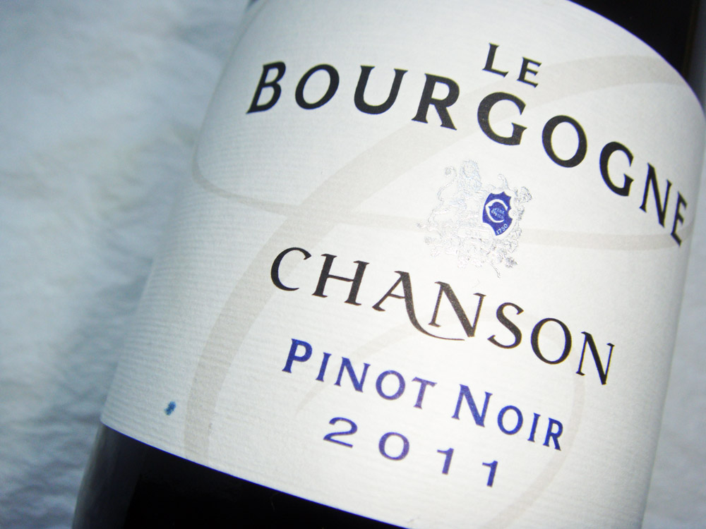 Etikett 2011 Le Bourgogne Pinot Noir - Domaine Chanson