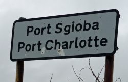 Ortsschild von Port Charlotte
