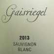 2013 Sauvignon blanc „Gaisriegel“