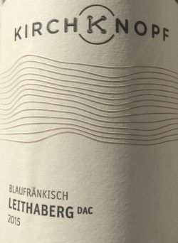 Blaufränkisch Weingut Kirchknopf