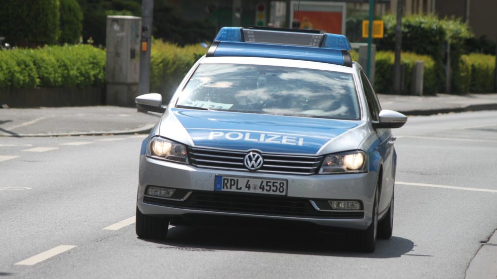 Polizeiauto der Polizei Rheinland-Pfalz